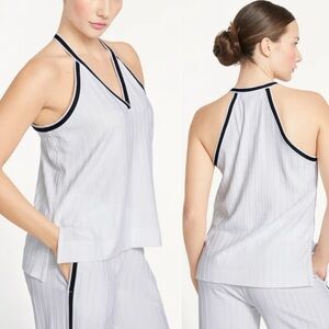 GSTQ Fadeaway Top in white sz M